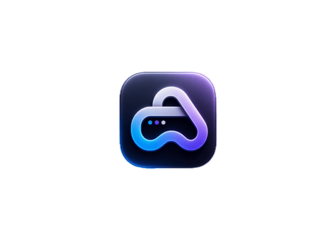 The icon cut out on a transparent background